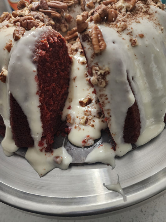 Red Velvet Pound Cake