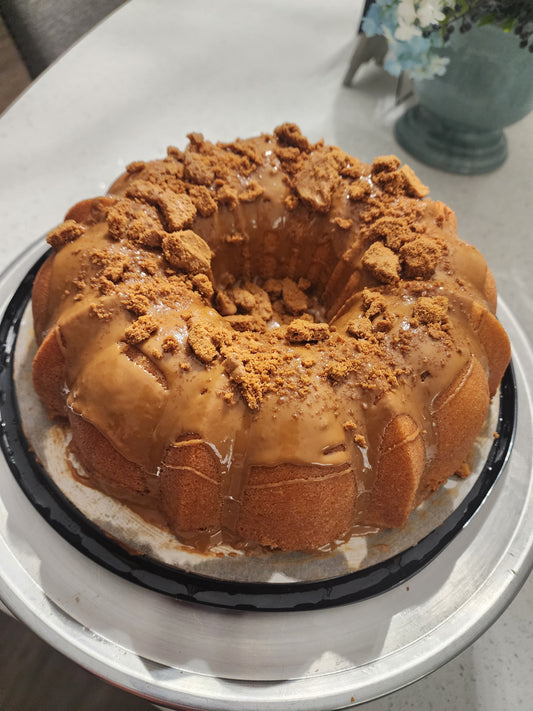 Biscoff Cookie Butter Pound Cake