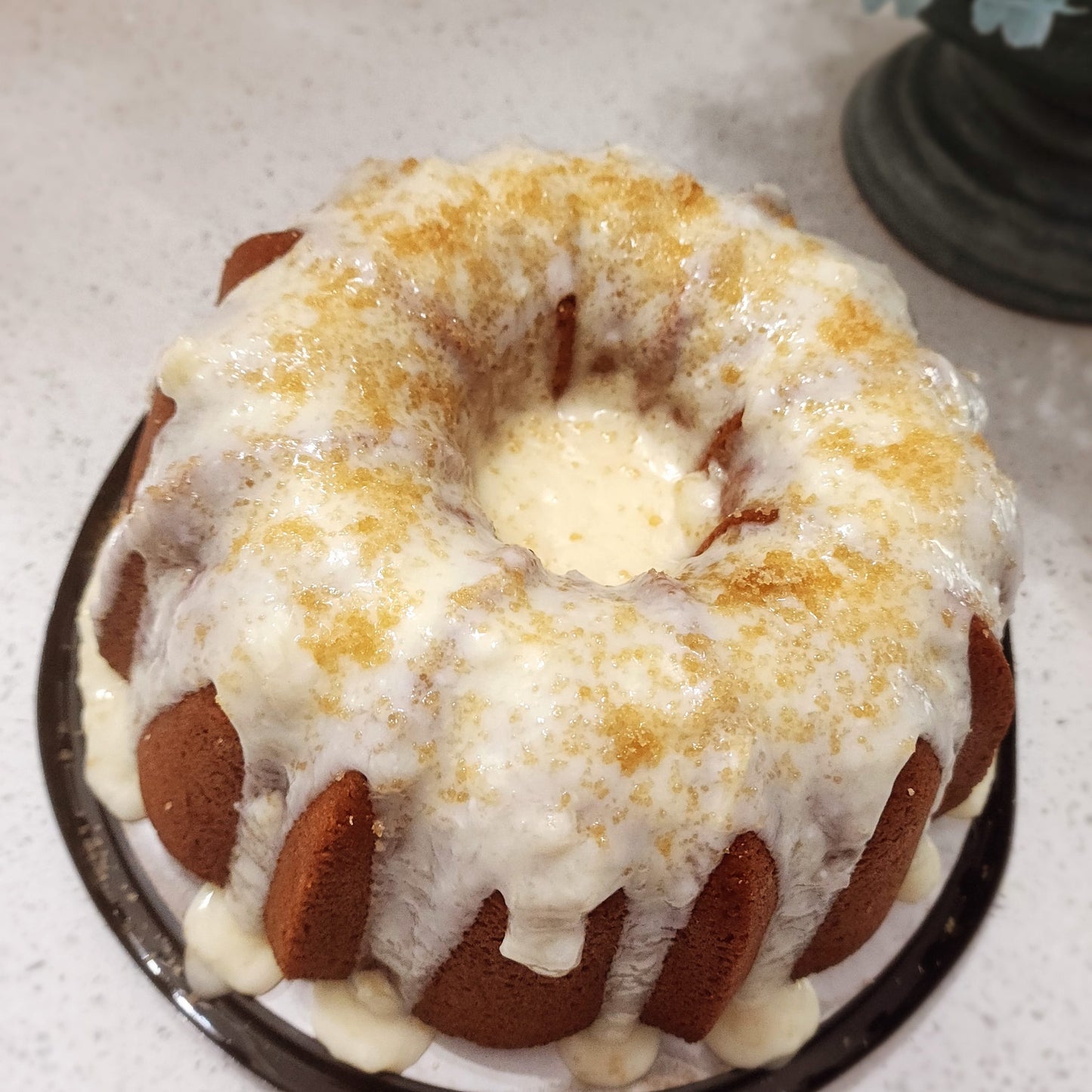 Pineapple Cream Cheese Pound Cake